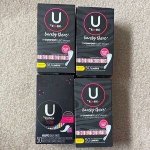 Barely There Regular Thin Liners - Pink/Multicolor - 50 Count